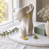 Cat Eye Square Drop Earrings - image 1